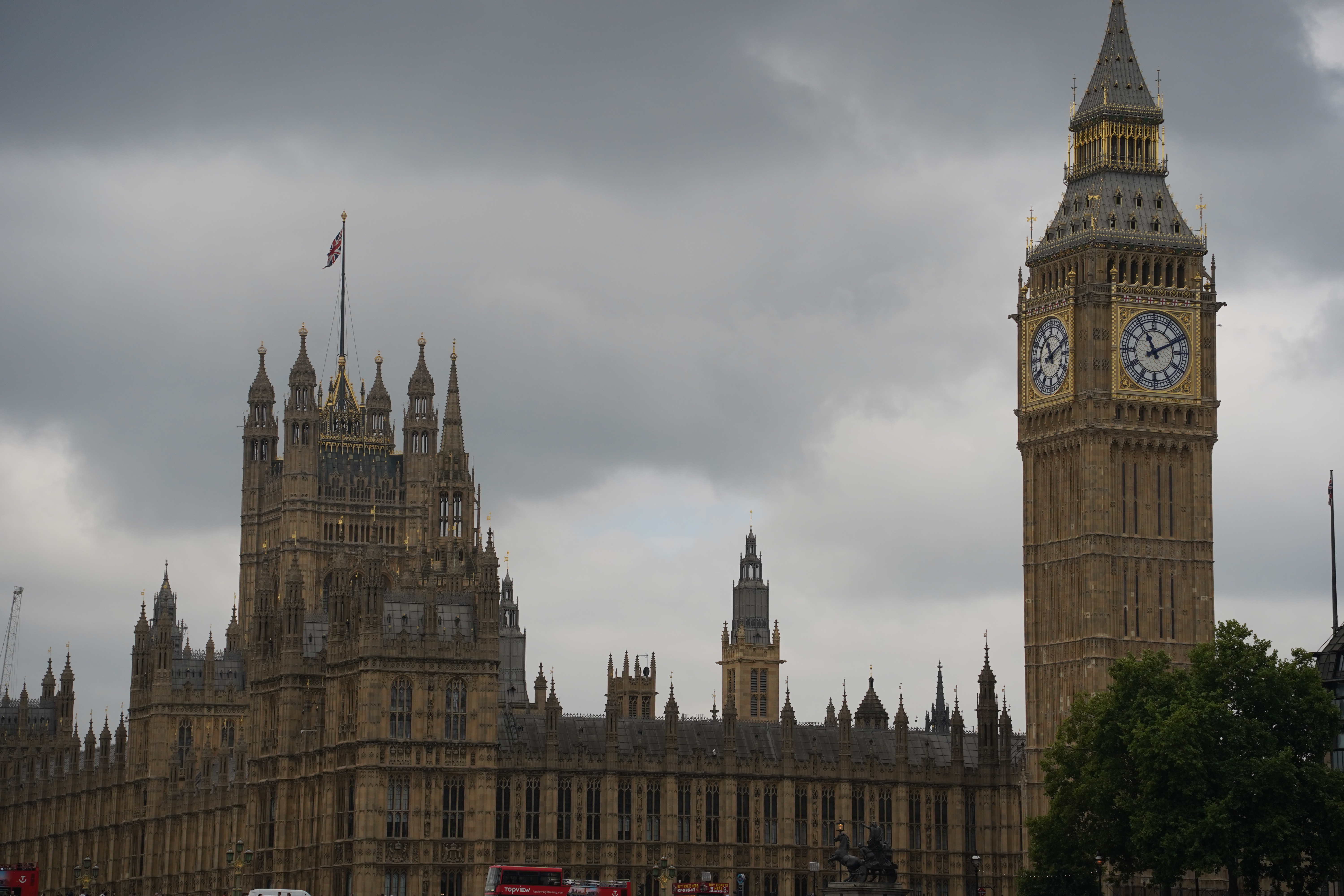 An image of Big Ben and the Parliament Building.