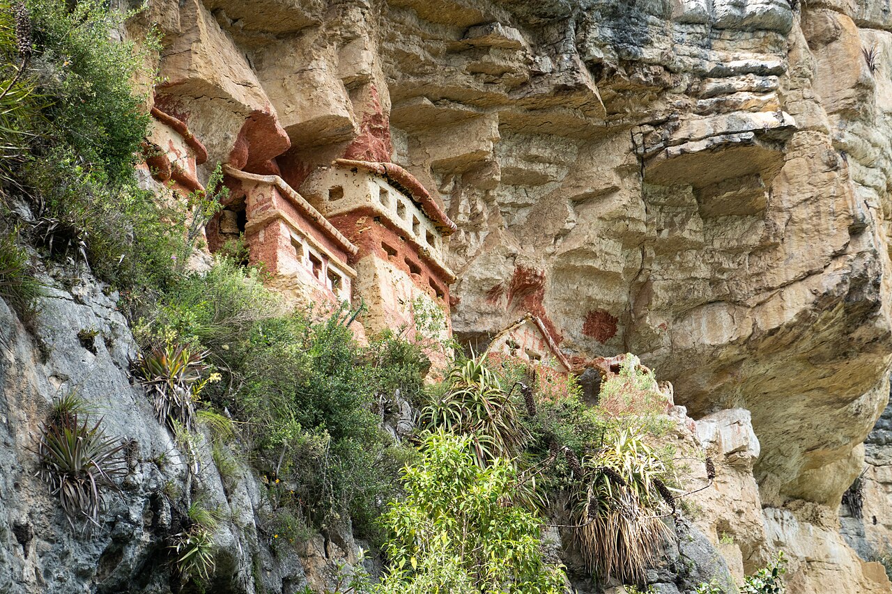 The mausoleum of Revash in Peru